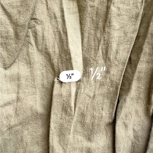 Nicobar Army Green cotton pants size small - Picture 10 of 12